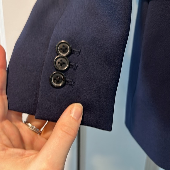 Rare - Jcrew French Girl Suit, Navy - Picture 5 of 10